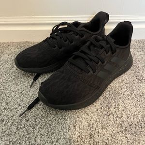 Women black adidas shoes